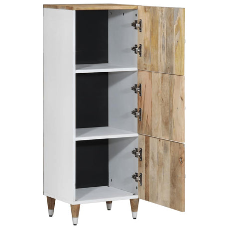 Highboard 40X33.5X110 Cm Solid Wood Mango