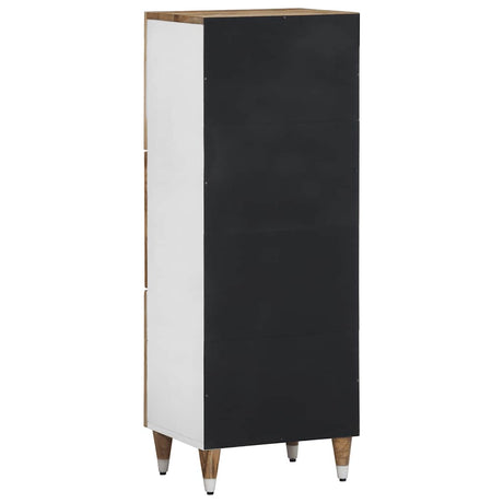 Highboard 40X33.5X110 Cm Solid Wood Mango