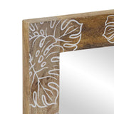 Bathroom Mirror 50X3X70 Cm Solid Wood Mango