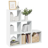 Room Divider Bookcase 3-Tier 137.5X29X Engineered Wood