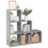 Room Divider Bookcase 3-Tier 137.5X29X Engineered Wood