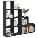 Room Divider Bookcase 3-Tier 137.5X29X Engineered Wood