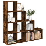 Room Divider Bookcase 3-Tier 137.5X29X Engineered Wood
