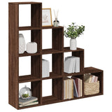 Room Divider Bookcase 3-Tier 137.5X29X Engineered Wood