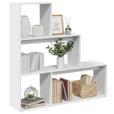 Room Divider Bookcase 4-Tier 143.5X29X Engineered Wood