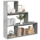 Room Divider Bookcase 4-Tier 143.5X29X Engineered Wood