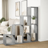 Room Divider Bookcase 4-Tier 143.5X29X Engineered Wood