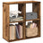 Room Divider Bookcase 69.5X29X Engineered Wood