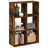 Room Divider Bookcase 69.5X29X Engineered Wood