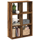 Room Divider Bookcase 69.5X29X Engineered Wood