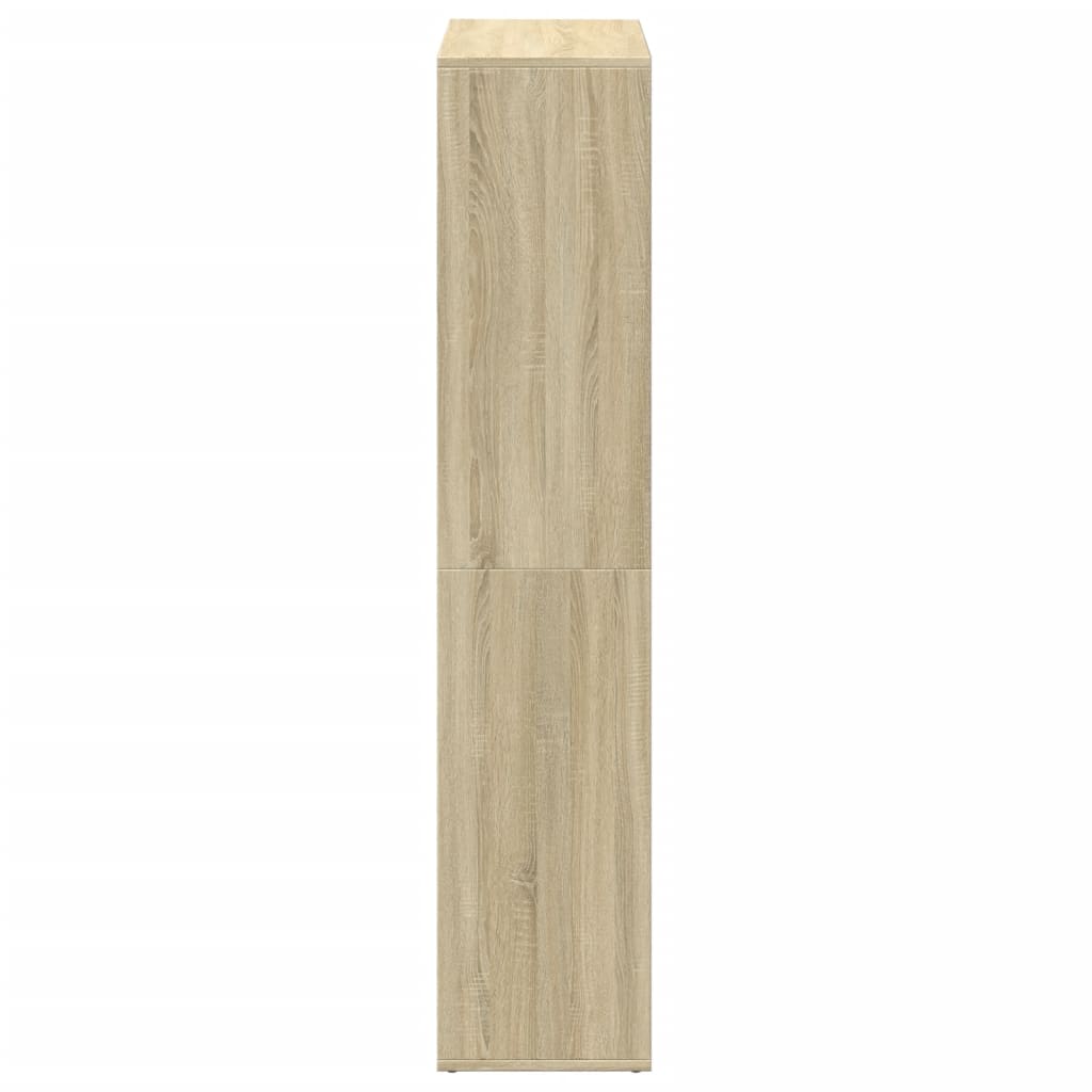 Room Divider Bookcase 69.5X29X Engineered Wood