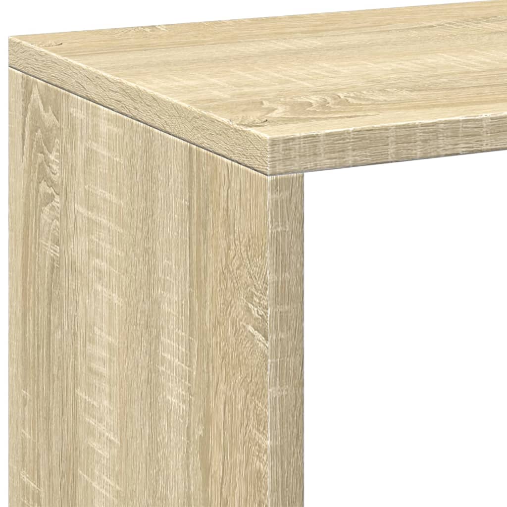 Room Divider Bookcase 69.5X29X Engineered Wood