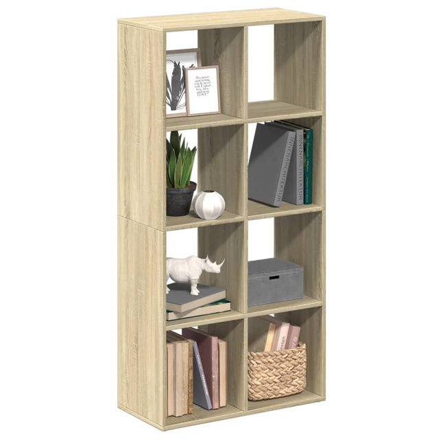 Room Divider Bookcase 69.5X29X Engineered Wood