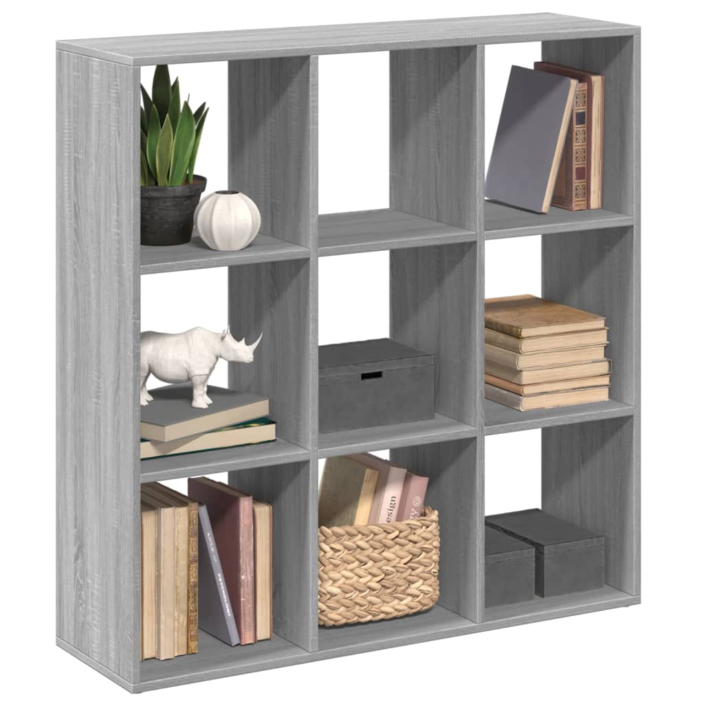 Room Divider Bookcase 69.5X29X Engineered Wood