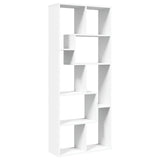 Room Divider Bookcase 67X25X161.5 Cm Engineered Wood