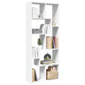 Room Divider Bookcase 67X25X161.5 Cm Engineered Wood