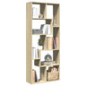 Room Divider Bookcase 67X25X161.5 Cm Engineered Wood