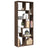 Room Divider Bookcase 67X25X161.5 Cm Engineered Wood