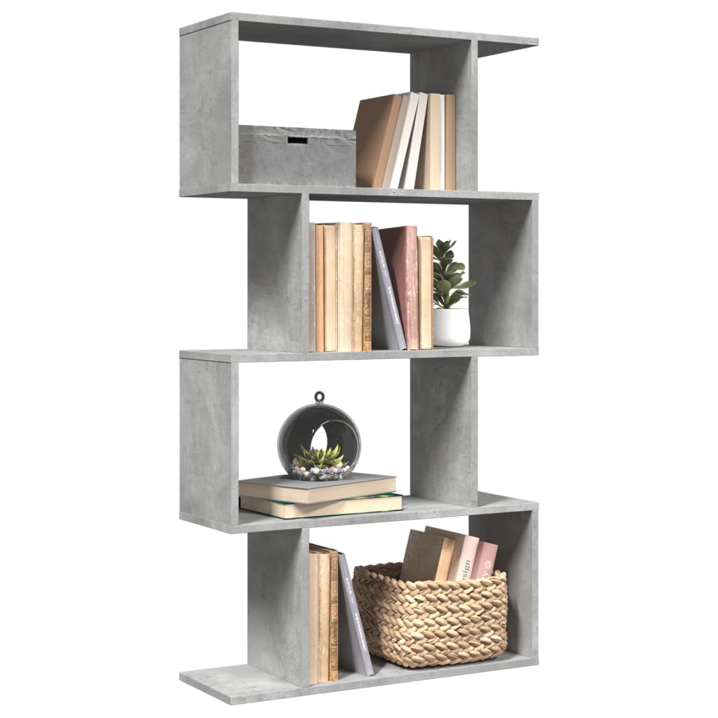 Room Divider Bookcase 6-Tier 70X24X Engineered Wood