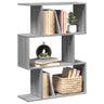 Room Divider Bookcase 6-Tier 70X24X Engineered Wood