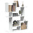 Room Divider Bookcase 92X29X Engineered Wood