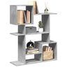 Room Divider Bookcase 92X29X Engineered Wood