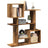 Room Divider Bookcase 92X29X Engineered Wood