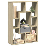 Bookcase 63X20X90 Cm Engineered Wood