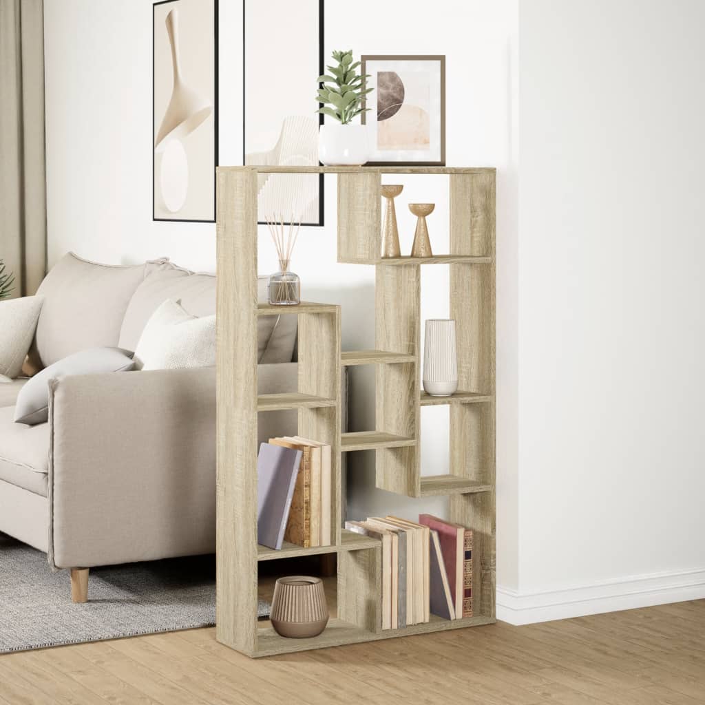 Bookcase 72X20X120 Cm Engineered Wood