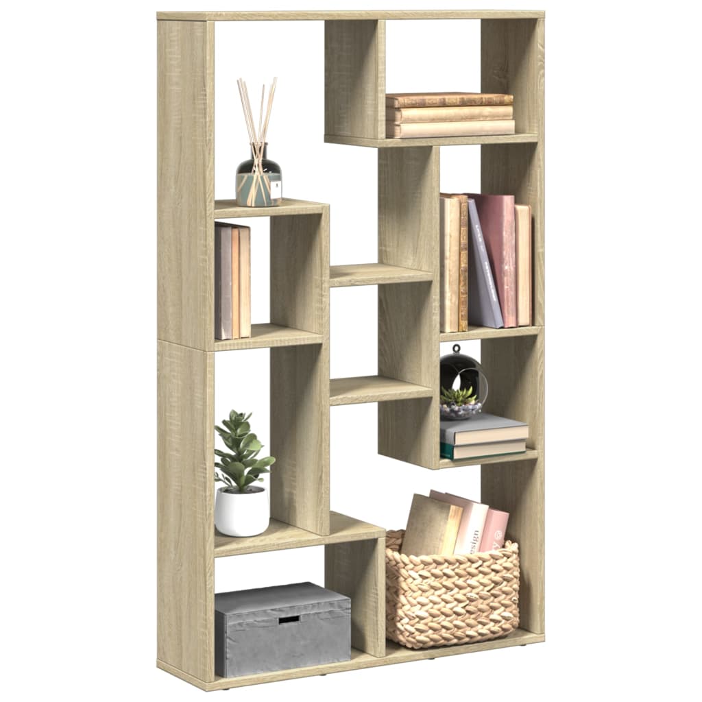 Bookcase 72X20X120 Cm Engineered Wood