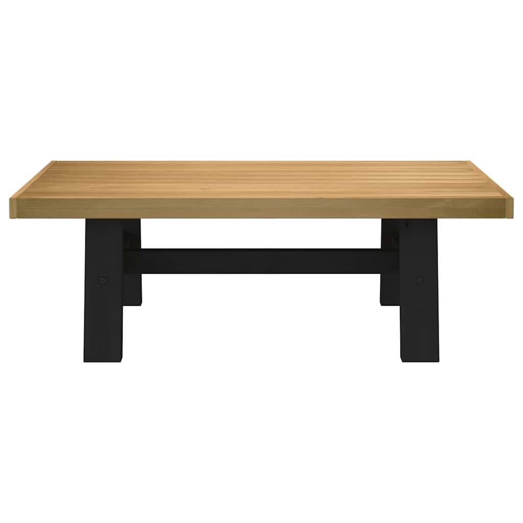 Coffee Table Noain A-Shaped Legs 120X60X40 Cm Solid Wood Pine