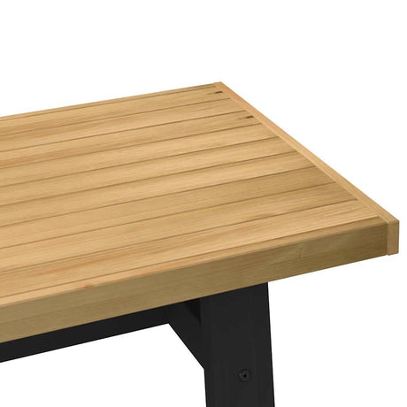 Coffee Table Noain A-Shaped Legs 120X60X40 Cm Solid Wood Pine