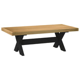 Coffee Table Noain A-Shaped Legs 120X60X40 Cm Solid Wood Pine