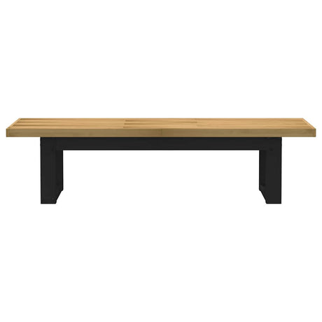 Dining Bench Noain U-Shaped Legs 180X40X45 Cm Solid Wood Pine