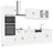 7 Piece Kitchen Cabinet Set Kalmar Engineered Wood