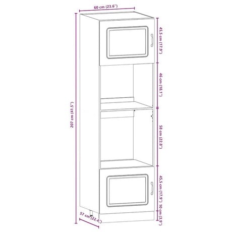 7 Piece Kitchen Cabinet Set Kalmar Engineered Wood