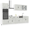 7 Piece Kitchen Cabinet Set Kalmar Engineered Wood