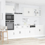 7 Piece Kitchen Cabinet Set Kalmar Engineered Wood