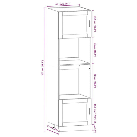 7 Piece Kitchen Cabinet Set Porto Engineered Wood