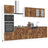 7 Piece Kitchen Cabinet Set Porto Engineered Wood