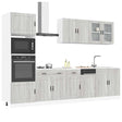 7 Piece Kitchen Cabinet Set Porto Engineered Wood