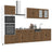 7 Piece Kitchen Cabinet Set Porto Engineered Wood