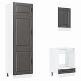 7 Piece Kitchen Cabinet Set Kalmar Engineered Wood