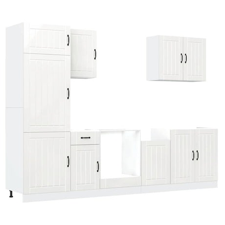 7 Piece Kitchen Cabinet Set Lucca Engineered Wood