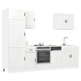 7 Piece Kitchen Cabinet Set Porto Engineered Wood