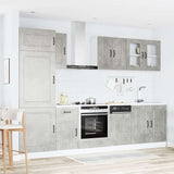 8 Piece Kitchen Cabinet Set Kalmar Engineered Wood