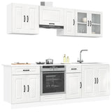 8 Piece Kitchen Cabinet Set Kalmar Engineered Wood