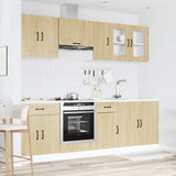 8 Piece Kitchen Cabinet Set Kalmar Engineered Wood