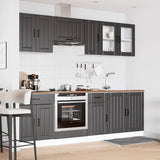 8 Piece Kitchen Cabinet Set Kalmar Engineered Wood