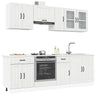 8 Piece Kitchen Cabinet Set Kalmar Engineered Wood